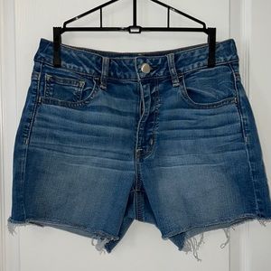 Denim Stretch Shorts